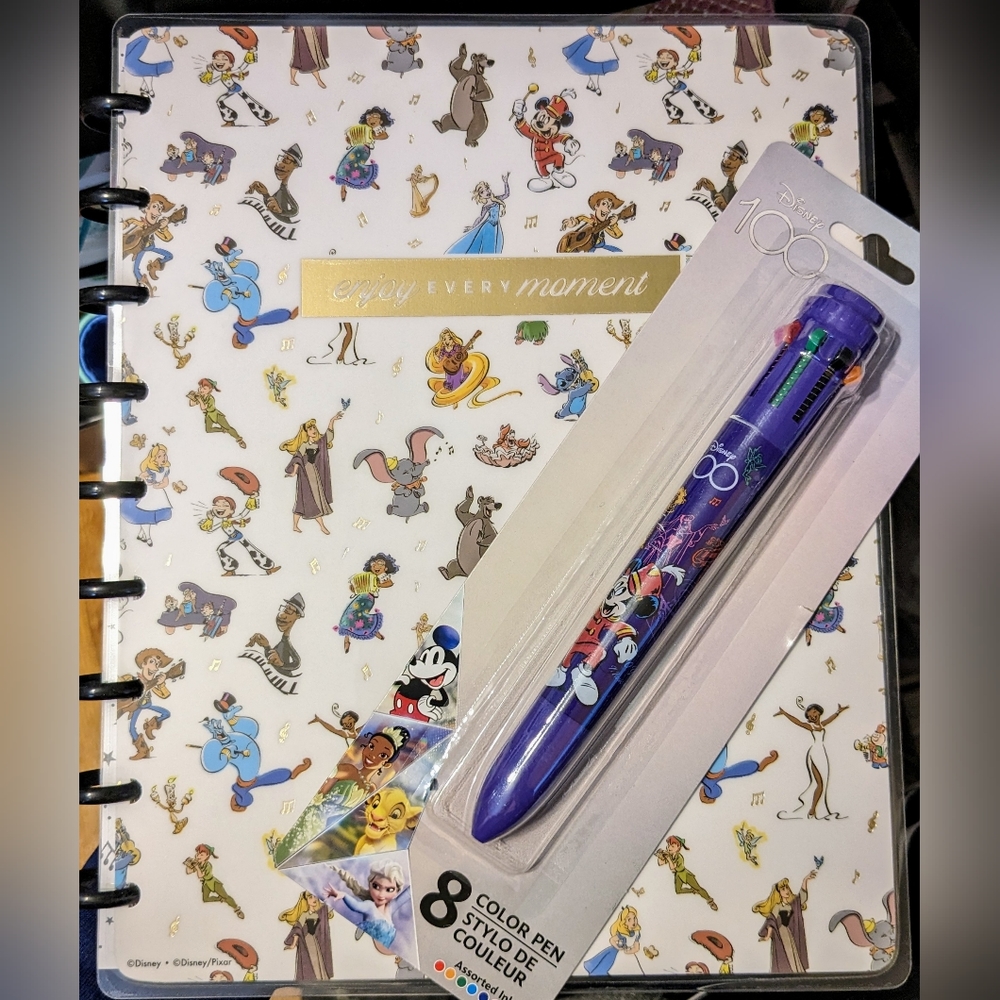 NEW Disney 100 Exclusive Happy Planner 12-Month 2024 Classic Simply Layout